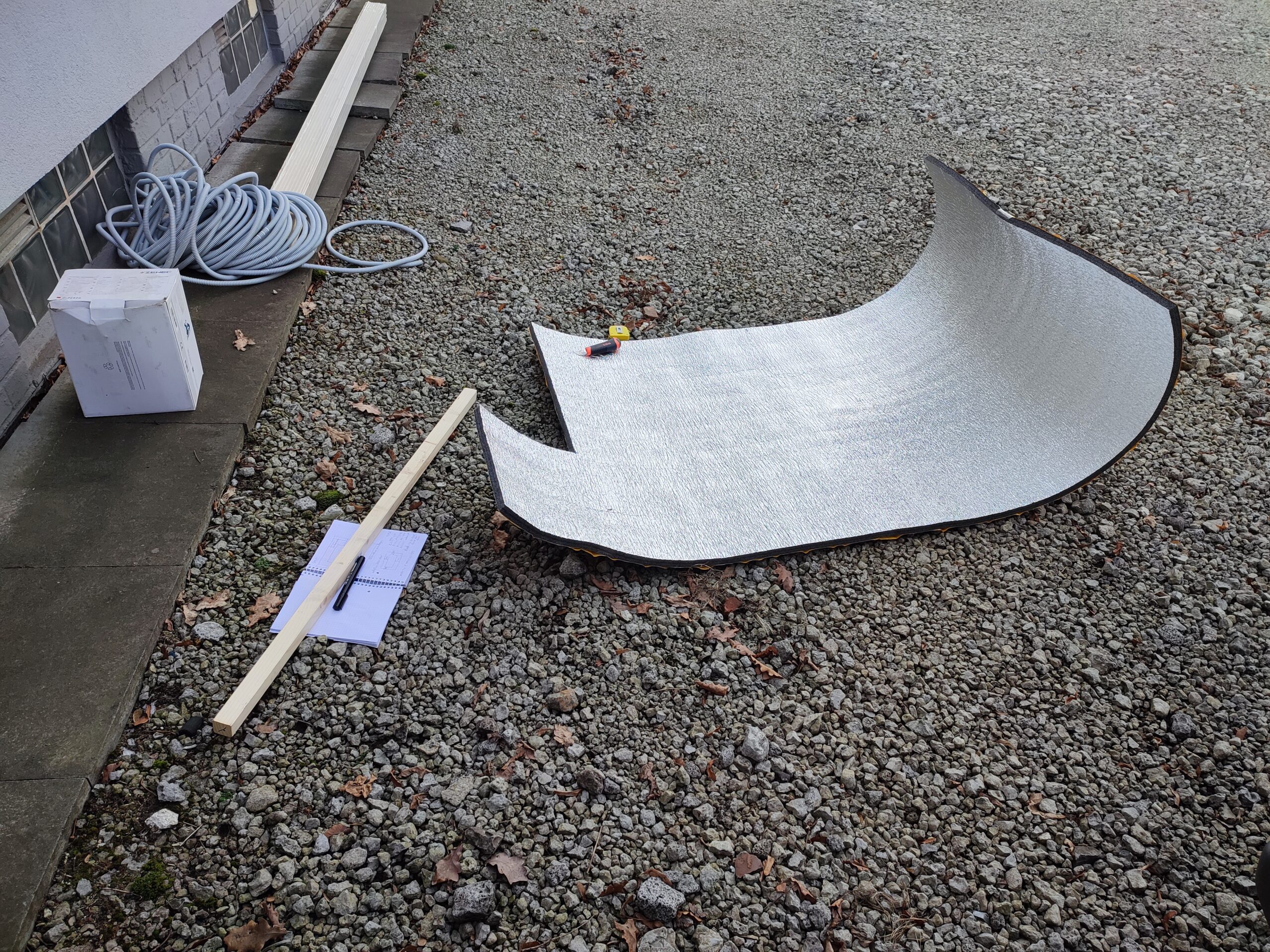 Zateplení obytné dodávky,