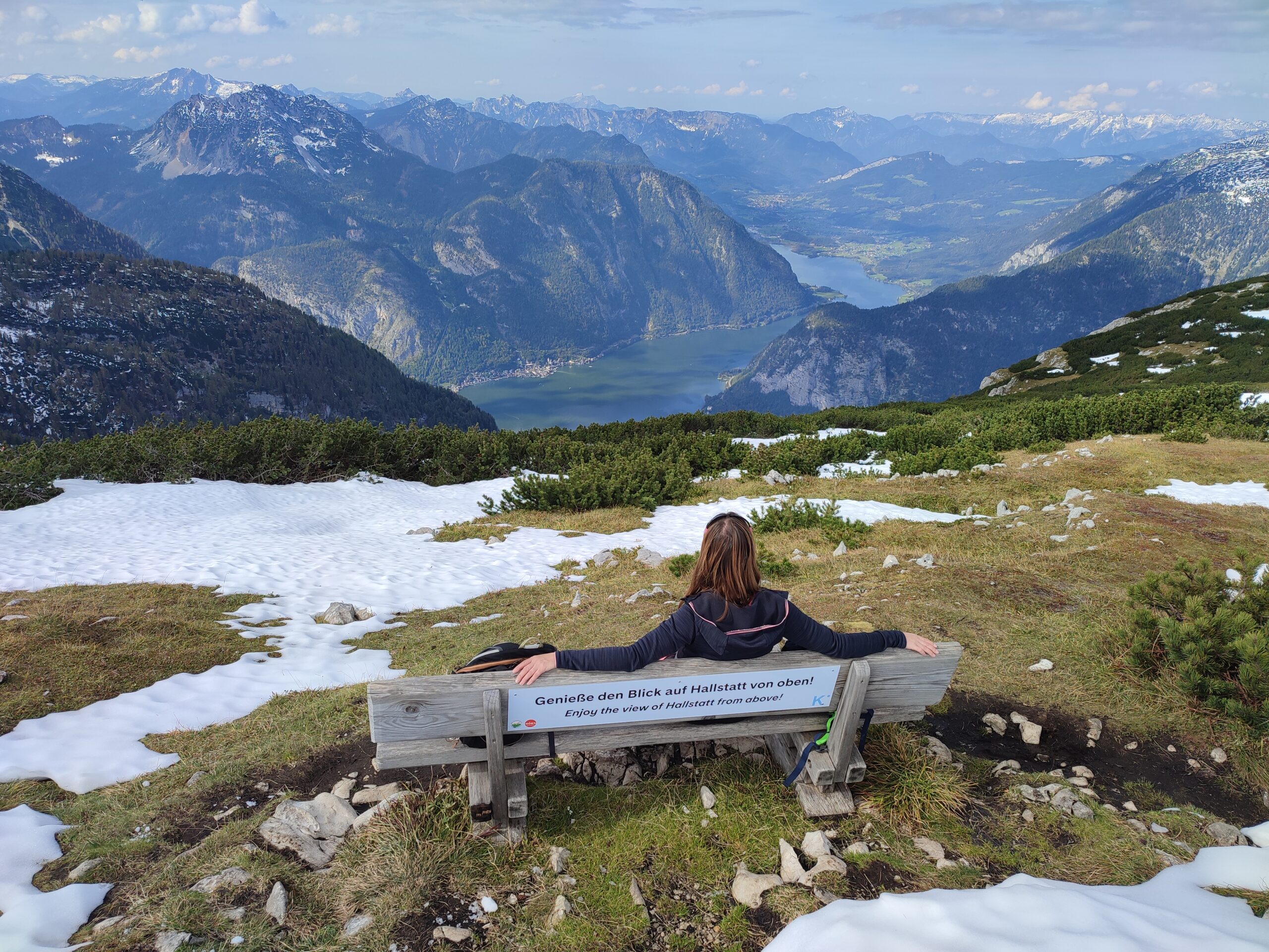 Výhled z Krippensteinu.