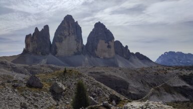 Dolomity: Tre Cime di Lavaredo